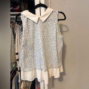 Loft sleeveless blouse